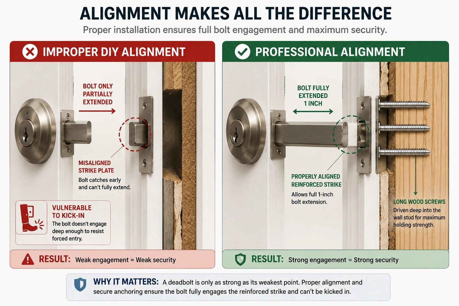 New House Lock Alignment