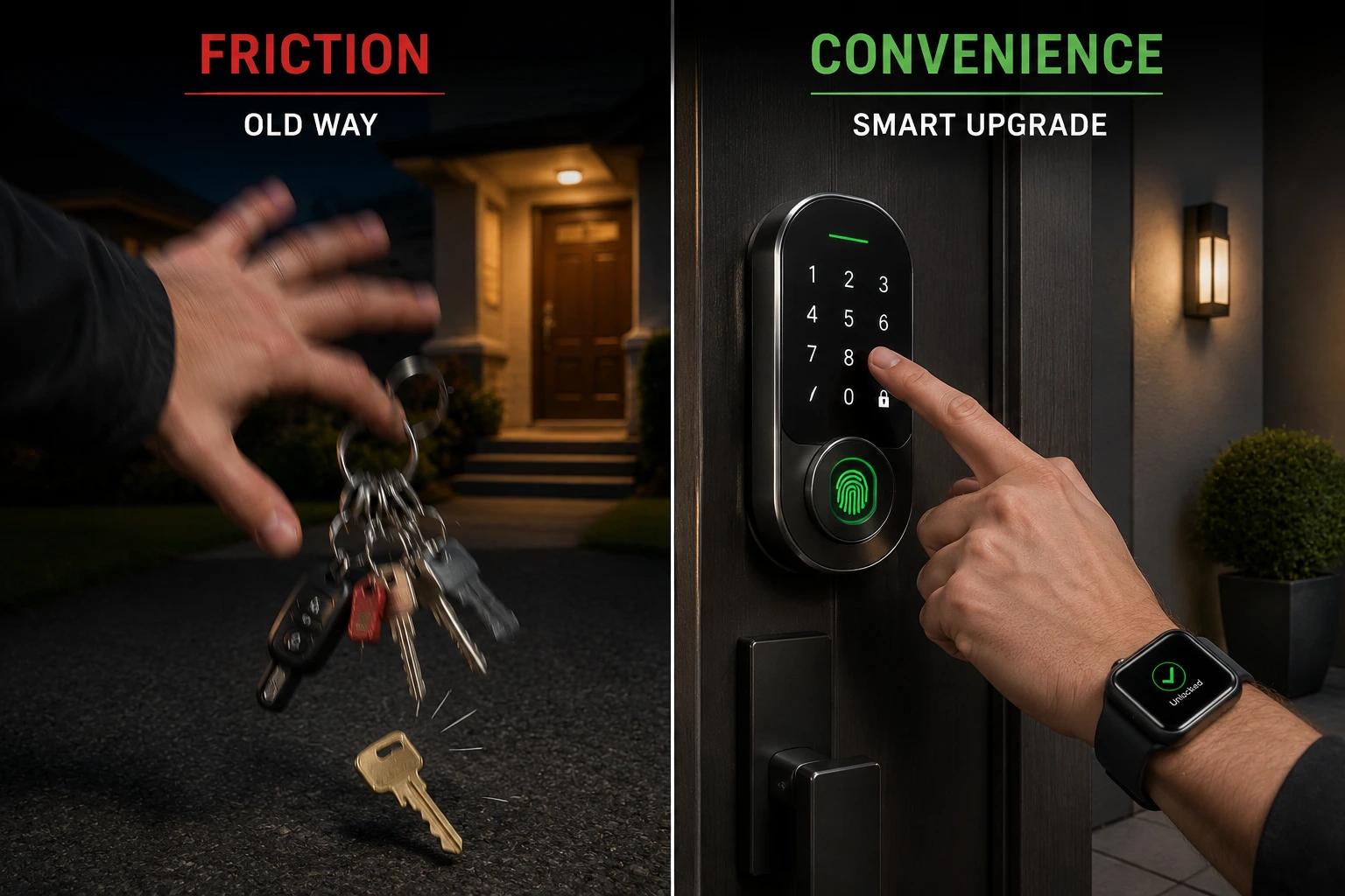 Qualities of a modern lock: convenience and ease