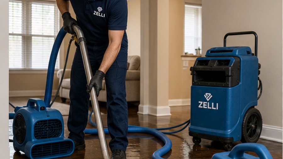 Sewage water cleanup