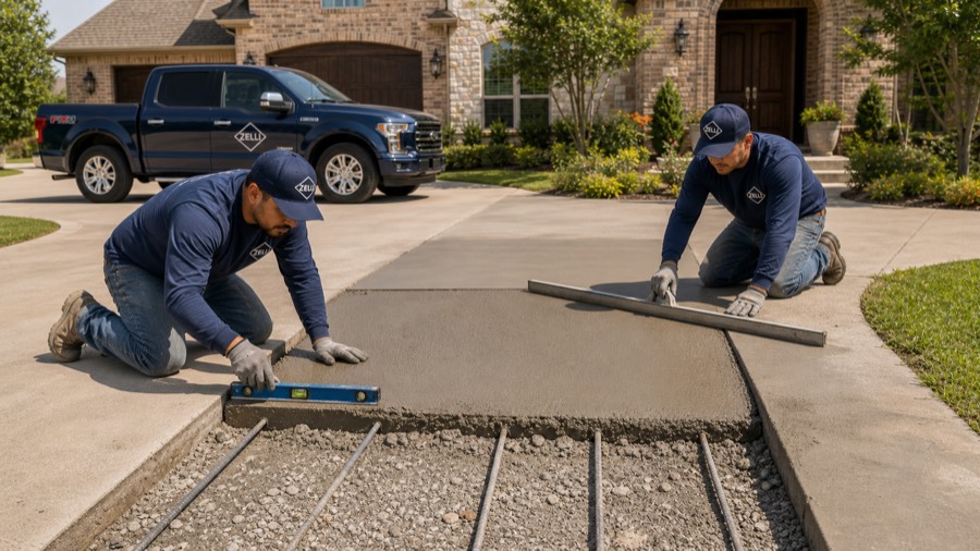 Driveway crack & joint repair