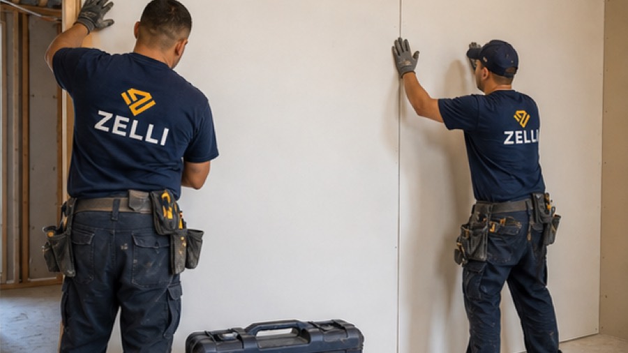 Drywall installation & finishing