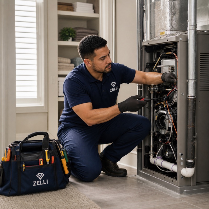 Gas Furnace Install