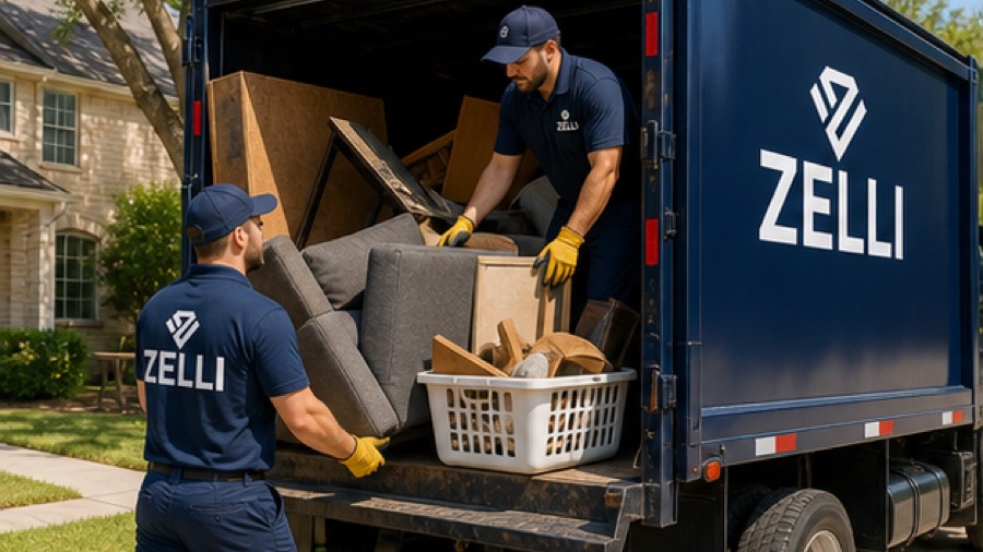 Sofa or couch pickup