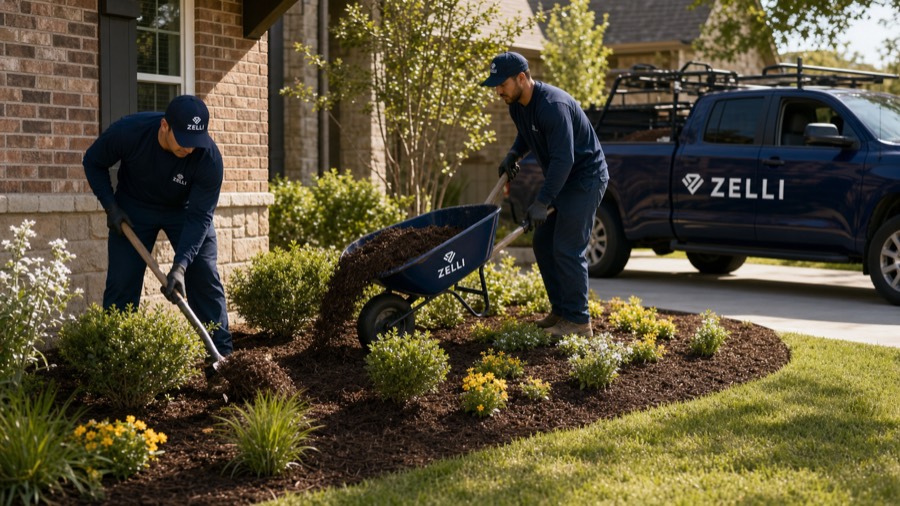 Mulch install